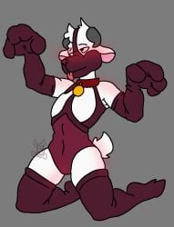 anthro beetlebonez bondage gagged goat male male_only malesub muzzled petplay sissyfication traced traced_art