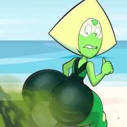 1girls anon ass beach biting_lip cartoon_network clothed clothing face_fart face_farting facefart facesitting fart fart_cloud fart_fetish farting farting_in_face fartkami fat_ass female female_focus fully_clothed gem_(species) green_body green_fart green_skin lip_biting peridot_(steven_universe) smelling sniffing sniffing_ass steven_universe visor