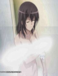 female misaki_toyoda sekai_de_ichiban_tsuyoku_naritai! showering stitched