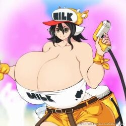 animated enormous_breasts giant_breasts hataraki_ari huge_breasts hyper_breasts large_breasts original plump tagme video voluptuous voluptuous_female