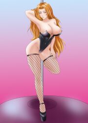 matsumoto rangiku from bleach by tanitiart