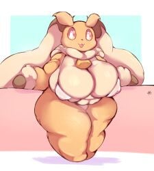 anthro bbw big_ass big_breasts big_butt bikini bikini_top breasts butt chubby chubby_anthro chubby_female curvaceous curvy curvy_body fusion game_freak huge_ass huge_breasts large_breasts lopunny nintendo obese orange_fur pokémon_(species) pokefusion pokemon pokemon_(species) pokemon_dppt pokemon_fusion raichu raipunny stevest58244496 thick_thighs voluptuous voluptuous_female wide_hips