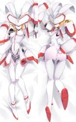 1girls ass body_pillow bodypillow boobs breasts butt dakimakura dakimakura_design darling_in_the_franxx female female_only medium_breasts orange_eyes pink_pussy pussy robot robot_girl robot_humanoid solo solo_female strelizia tits vagina white_body white_skin