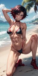 ai_generated big_breasts breasts female ruby_rose rwby thick_thighs