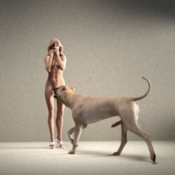 3d animal_cum animal_genitalia animal_penis black_eyes blonde_hair canine canine_penis casting coercion completely_nude_female contract cum daz_studio degradation dog_sperm fashion_model female feral firm_breasts forced great_dane human humiliation jollybizz lights medium_breasts model modelling naked oral oral_sex photo_shoot photosession rape sad sandra_lux sex sexual_harassment skinny slim_waist sniffing sniffing_pussy sperm story studio tricked tricked_into_sex zoophilia