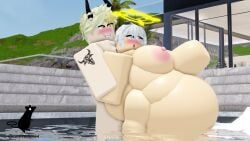 1boy 1girls 3d big_breasts contrastrr34 cumflation hyper hyper_belly hyper_penis roblox robloxian stomach_bulge tagme twitter_username