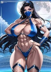 1girls abs ai_generated assassin athletic athletic_female black_hair blue_eyes bottom_heavy breasts bust busty busty_female chest cleavage curvaceous curvy dark_hair edenian eyelashes eyes female female_only fit fit_female hair high_resolution highres hips hourglass_figure huge_breasts kitana large_breasts light-skinned_female light_skin long_hair mask masked masked_female mature mature_female midway midway_games mortal_kombat mortal_kombat_(2011) mortal_kombat_1_(2023) muscular netherrealm_studios ninja outworld outworlder seductive seductive_look seductive_pose showing_breasts showing_off six_pack slim slim_waist solo solo_female solo_focus straps toned toned_female top_heavy topwear upper_body video_game video_games voluptuous voluptuous_female waist watermark wide_hips xftriber