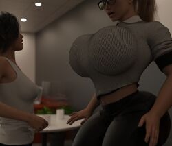 2girls 3d ass big_ass big_breasts bottom_heavy breasts bust busty chest cleavage curvaceous curvy curvy_figure endlessrain0110 enormous_ass eyebrows eyelashes eyes female female_focus giant_breasts giantess gigantic_ass gigantic_breasts hair hips hourglass_figure huge_ass huge_breasts human hyper_ass hyper_breasts large_ass large_breasts legs light-skinned_female light_skin lips massive_ass mature mature_female slim slim_waist thick thick_hips thick_legs thick_thighs thighs top_heavy top_heavy_breasts upper_body voluptuous voluptuous_female waist wide_hips