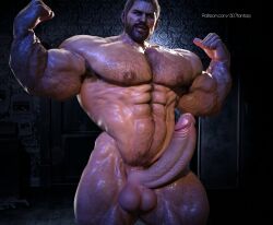 3d7fantasy abs biceps capcom chris_redfield growth_sequence hairy_male hyper hyper_balls hyper_genitalia hyper_penis hyper_testicles male male_focus male_only muscle muscles muscular muscular_arms muscular_ass muscular_back muscular_legs muscular_male muscular_thighs nipples pecs resident_evil thick_thighs veins veiny_penis