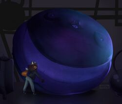 big_ass blueberry_inflation bubble_butt fruityshork huge_ass spherical_inflation sunken_head sunken_limbs