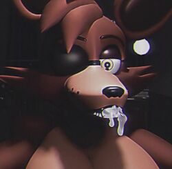 1boy 1girls 3d 3d_(artwork) animated animatronic anthro big_breasts blowjob breasts cum cum_in_mouth cum_in_pussy cum_inside doggy_style eyepatch female five_nights_at_freddy's fnaf fox fox_ears fox_girl fox_tail foxy_(fnaf) furry genderswap genderswap_(mtf) glowing_eye hook hook_hand human_on_anthro human_on_robot human_penetrating human_penetrating_anthro laying_on_back looking_at_partner male male/female missionary_position moaning naked naked_female naked_male nightmare_waifu nipples nude nude_female nude_male on_table pussy rule_63 sound straight tagme thick_thighs vaginal_penetration video