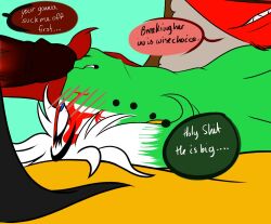 1girls 2boys big_penis countryhumans countryhumans_girl green_body green_skin nazi_germany_(countryhumans) nsfw-lemonfizz soviet_union_(countryhumans) wales_(countryhumans)