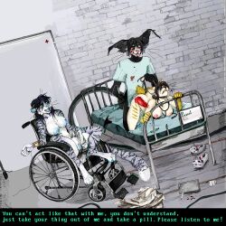 anthro doctor duo felid feline female forced group hi_res hospital jeffusherb male male/female mammal nurse pascal_(jeffusherb) penetration rape sex trio vaginal_penetration vaginal_penetration wheelchair