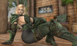 1girls 3d armor ass_shake big_ass big_breasts bikini_armor blonde_hair blue_eyes bodysuit dat_ass dommy_mommy elf_orc_lunaire female female_only glasses huge_ass huge_breasts large_ass large_breasts rebecca_(original_character) seductive shaking shaking_ass skyrim solo tagme the_elder_scrolls tight_clothing