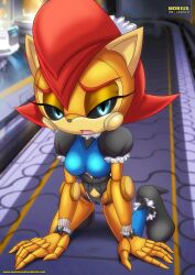 bbmbbf maid_uniform mecha_sally mobius_unleashed palcomix sonic_(series) sonic_the_hedgehog_(archie) sonic_the_hedgehog_(series)