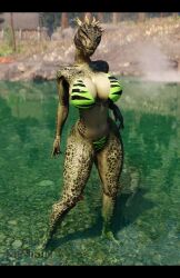 argonian from skyrim by kiptisin