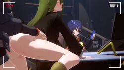 1boy 1futa 1girls 20_seconds 3d 3d_animation animated arms_behind_back ass belle_(zenless_zone_zero) bent_over blender blue-haired_female blue_hair bottomless bouncing_ass brother_and_sister bubble_butt casual_sex doggy_style edit edited fast_thrusts female from_behind futa_on_female futanari green-haired_female green_eyes green_hair grey-haired_male grey_hair holding_arms holding_arms_behind_back holding_waist hoyoverse indoors jiggling_ass leg_up longer_than_10_seconds male male_moaning mihoyo moaning_in_pleasure npc_(zenless_zone_zero) penetration penis penis_in_pussy phone pussy pussy_penetration qpafterhoursch raptoraudiosfx recording recording_on_phone recording_video restrained restrained_arms rinkegato rougenine rough_sex shiroo_va short-haired_female short-haired_male short_hair short_video shorter_than_30_seconds siblings sound standing standing_doggy_style standing_sex tagme taken_from_behind taking_turns teamwork venus_(zenless_zone_zero) video watching_sex wise_(zenless_zone_zero) zenless_zone_zero