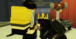 3d agent_(decaying_winter) angry angry_female annoyed annoyed_female aurora_(swarmerrbxl) axe before_rape before_sex black_hair blowjob decaying_winter dialogue english_text firefighter firefighter_uniform impending_sex large_penis letterman_jacket object_in_ass object_insertion plate_carrier purple_eye purple_hair rape raped_by_enemy restrained restrained_arms roblox roblox_game robloxian self_upload shotgun_shell sledge_queen sledgehammer slurp slurping swarmerrbxl tactical_gear text vest voluptuous yellow_eye