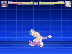 anal animated anthro arm_grab big_dom_small_sub bodily_fluids canid canine cowardlion cum cum_creature cum_inside cutaway dominant duo fake_game fake_screenshot fighting_game_ui fox fur gameplay_mechanics genital_fluids goo_creature gui hair health_bar internal m.u.g.e.n male male/male mammal mugen multicolored_tail not_public_mod pink_body pink_fur purple_hair rainbow_tail size_difference spencer_the_cum_monster tail