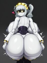 1girls ai_generated ass ass_focus ass_shake breasts female_focus female_only hearts j_(murder_drones) murder_drones