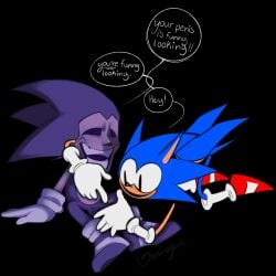 majin sonic from sonic cd