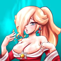 fire rosalina from mario (series) by paramour cruz