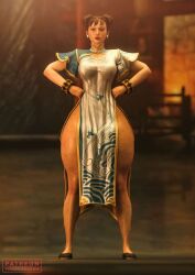 chun-li from capcom by the x creator