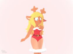 noelle holiday from deltarune by bingbingo