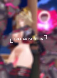 1girls 2boys 30_seconds 3d_(artwork) animated arms_behind_back big_breasts big_penis black_body blonde_hair breasts breasts_out burnice_white ethereal_(zenless_zone_zero) ethereal_(zzz) female genitals group horsecock huge_breasts huge_penis human humanoid long_playtime longer_than_30_seconds male male/female mammal mihoyo monster multiple_boys ndk7 nude nude_female penis rape raped_by_enemy raped_by_monster red_eyes restrained sound standing standing_missionary tagme trio vertical_video video zenless_zone_zero