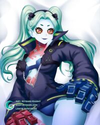 bodypillow cyberpunk:_edgerunners dakimakura fanart mitgard-knight oppai rebecca_(edgerunners) waifu2x