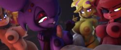 1boy 3d 3d_animation 4girls animated animatronic anthro big_breasts bonfie bonfie_(cryptia) bonnie_(cally3d) bonnie_(fnaf) boobjob breasts cally3d chica_(cally3d) chica_(fnaf) chiku chiku_(cryptia) clazzey cryptiacurves curvy faceless_male fazclaire's_nightclub female fexa fexa_(cryptia) five_nights_at_freddy's fnaf foxy_(cally3d) foxy_(fnaf) freddy_(fnaf) fredina's_nightclub fredina_(cally3d) frenni_(cryptia) frenni_fazclaire furry hi_res human_on_anthro loop male male_pov multiple_girls nipples no_sound paizuri paizuri_lead_by_female penis pov rabbdo scottgames smile taking_turns thick_thighs titjob video voluptuous voluptuous_female wide_hips