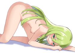 alina_gray completely_nude green_eyes green_hair magia_record:_mahou_shoujo_madoka_magica_gaiden mahou_shoujo_madoka_magica nude_female