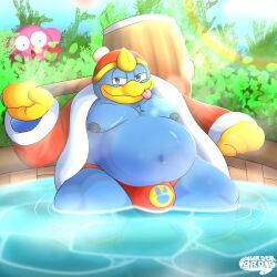 absurd_res anthro ass big_butt big_penis chubby_male duo feral genitals hi_res humanoid king_dedede kirby kirby_(series) male male/male male_only murderdroid_(artist) nintendo penis solo