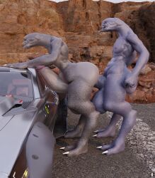 3d alien anal anal_sex anthro ass balls big_ass big_balls big_butt big_penis duo gabrielarchgod genitals halo_(series) hi_res huge_ass huge_balls huge_cock male male/male microsoft penetration penis sangheili sex xbox_game_studios