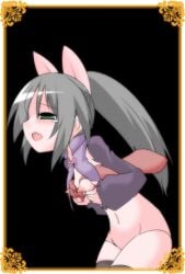 animated animated animated bow dungeon_party fully_clothed groping_breasts panties small_breasts