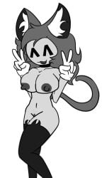 breasts_out cat_ears catgirl dress_down friday_night_funkin furry girlfriend_(friday_night_funkin) neko pubic_hair pussy rubberhose_gf_(friends_to_the_end) rubberhose_shipy shipy suicidemouse.avi the_shipy_sea