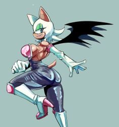 rouge the bat from sonic (series) by box chan