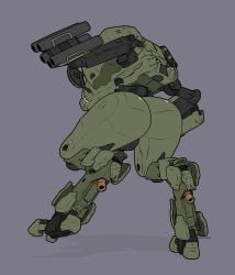 hrunting/yggdrasil mark ix mantis from halo (series) by methados