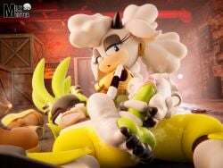 lanolin the sheep from idw comics by milkmeister3d