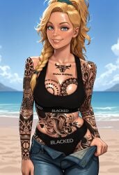 gemma (monster hunter wilds) from blacked by raleu10