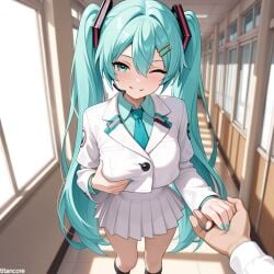hatsune miku from voiceroid by (titancore)