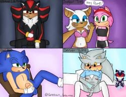 amy rose from sonic (series) by green beansz
