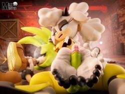 lanolin the sheep from idw comics by milkmeister3d