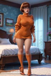 velma dinkley from cartoon network by progenarts