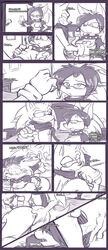 bedroom canine comic domination female fingering glasses hedgehog hybrid male masturbation mel_the_hybrid sex sonic_(series) sonic_the_hedgehog sonic_the_hedgehog_(series) straight wolf