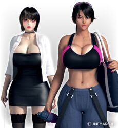 kageyama miyuki from umemaro 3d by umemaro