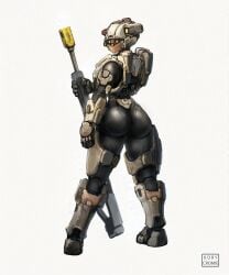 female spartan (halo) from 343 industries by kory cromie