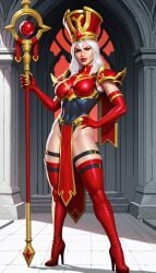 sally whitemane from world of warcraft by saraserah