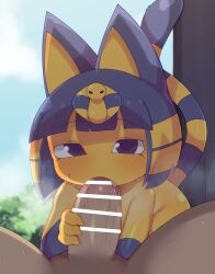 ankha from animal crossing by himimi