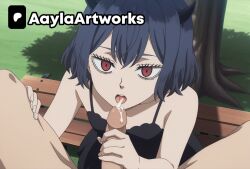 secre swallowtail from black clover by aaylaartworks